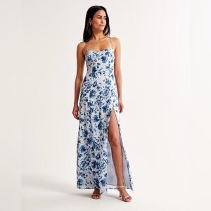 The A&F Camille Tie-Back Gown